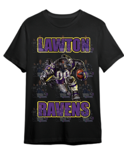 Lawton Ravens Football T-shirt