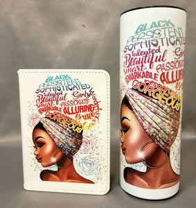 Affirmation Queen Tumbler and Journal