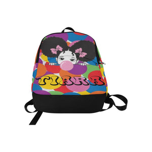 Bubble gum cutie Fabric Backpack for Adult (Model 1659)