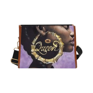 Queen Waterproof Canvas Bag/All Over Print (Model 1641)