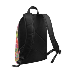 Graffiti Fabric Backpack for Adult (Model 1659)